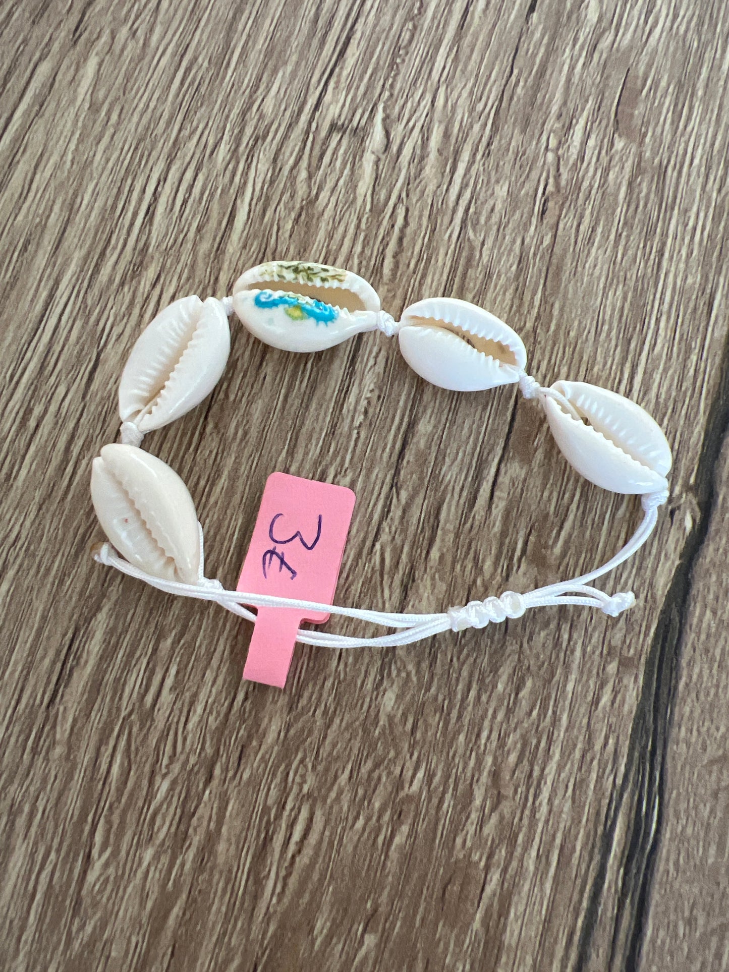 Schelpen armband zeepaard