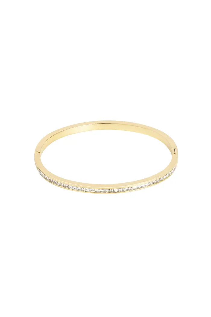 clip armband met parels