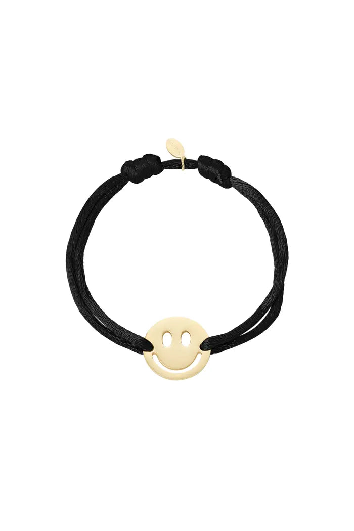 smiley armbandje