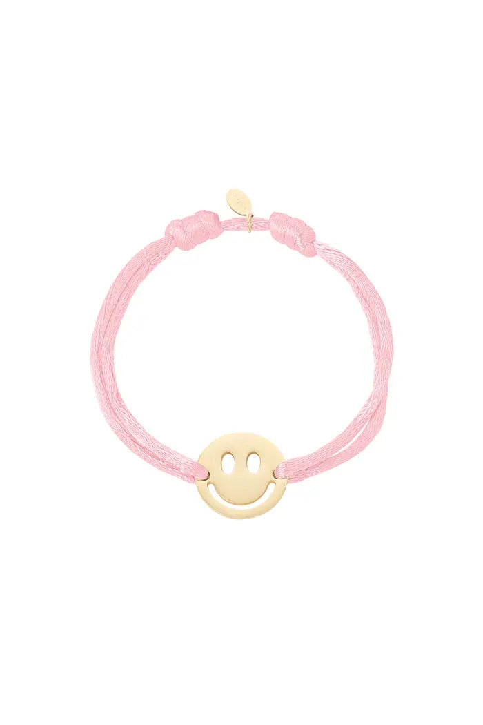 smiley armbandje
