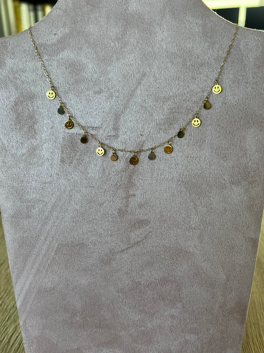 Smiley ketting