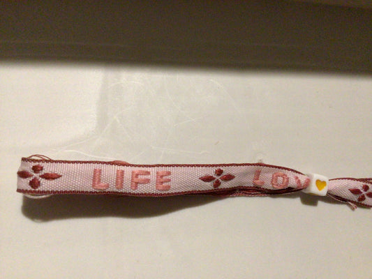 Life love lintenarmband